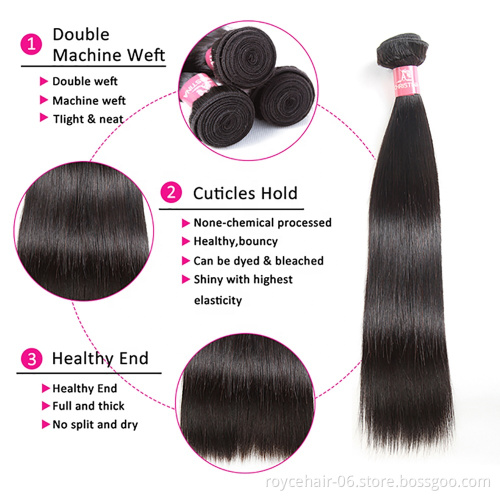 Amanda 10A 11A Grade 100% Brazilian Human Hair Bundles,Unprocessed Wholesale Virgin Brazilian Hair,Virgin Cuticle Aligned Hair